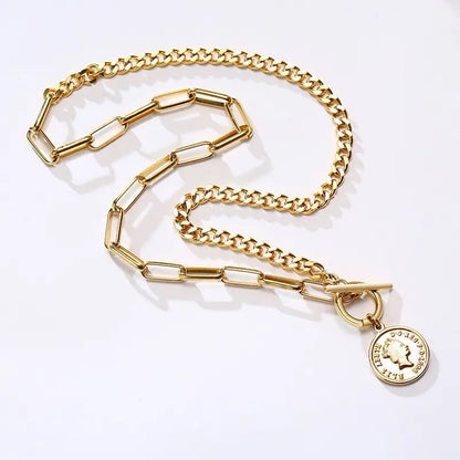 Elizabeth Coin Neclace