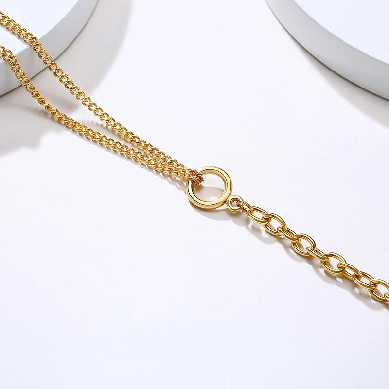 Chain on Chain Necklace