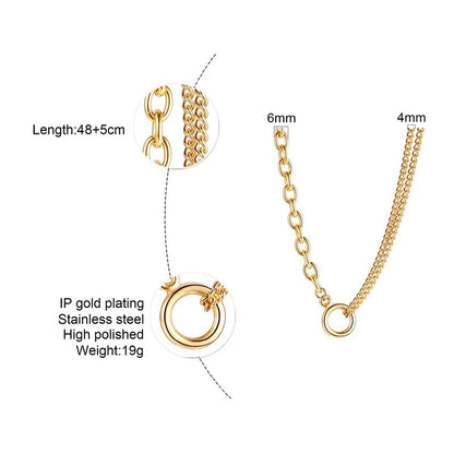 Chain on Chain Necklace