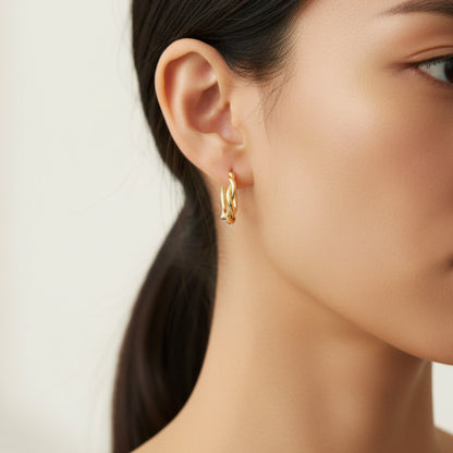 Monica Hoop Earrings