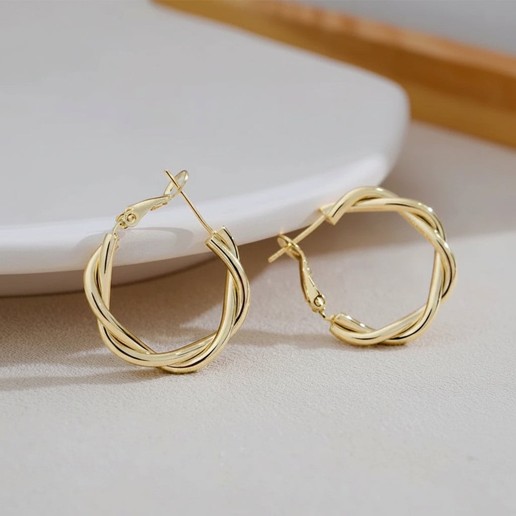 Monica Hoop Earrings