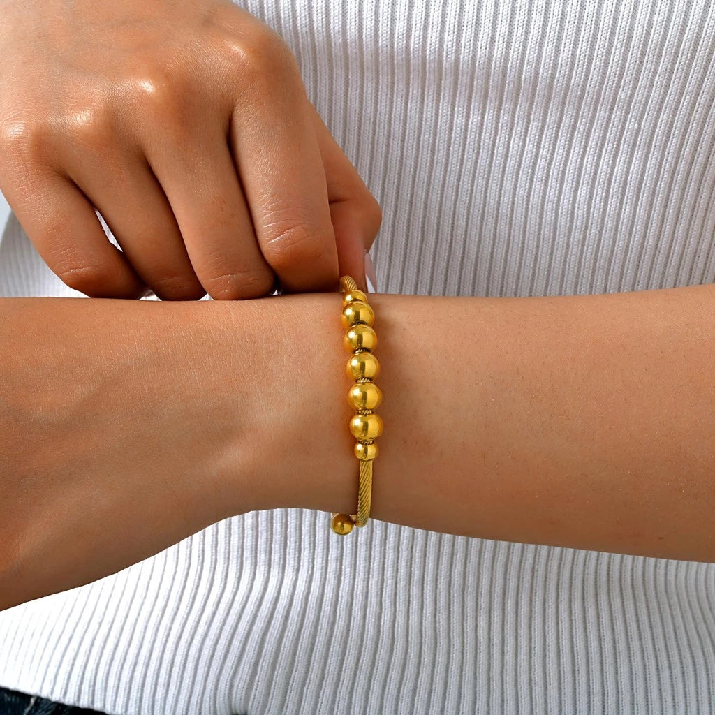 Grace Beaded Bangle