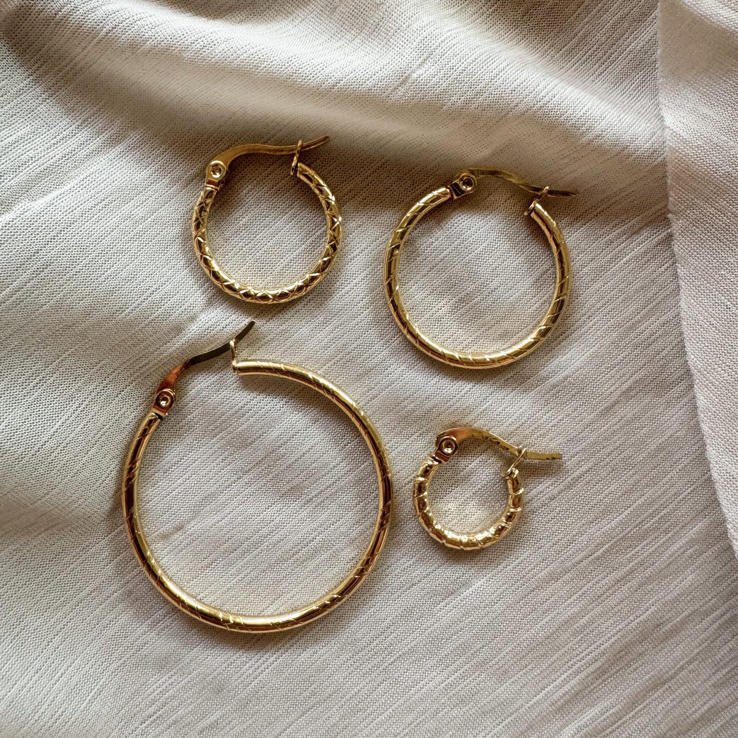 Bea Swirl Hoops