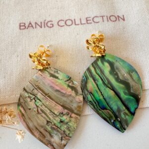 Abalone Teardrop Shell Earrings