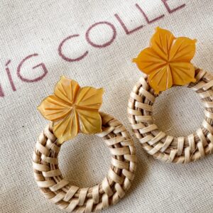 Likha Rattan Earrings